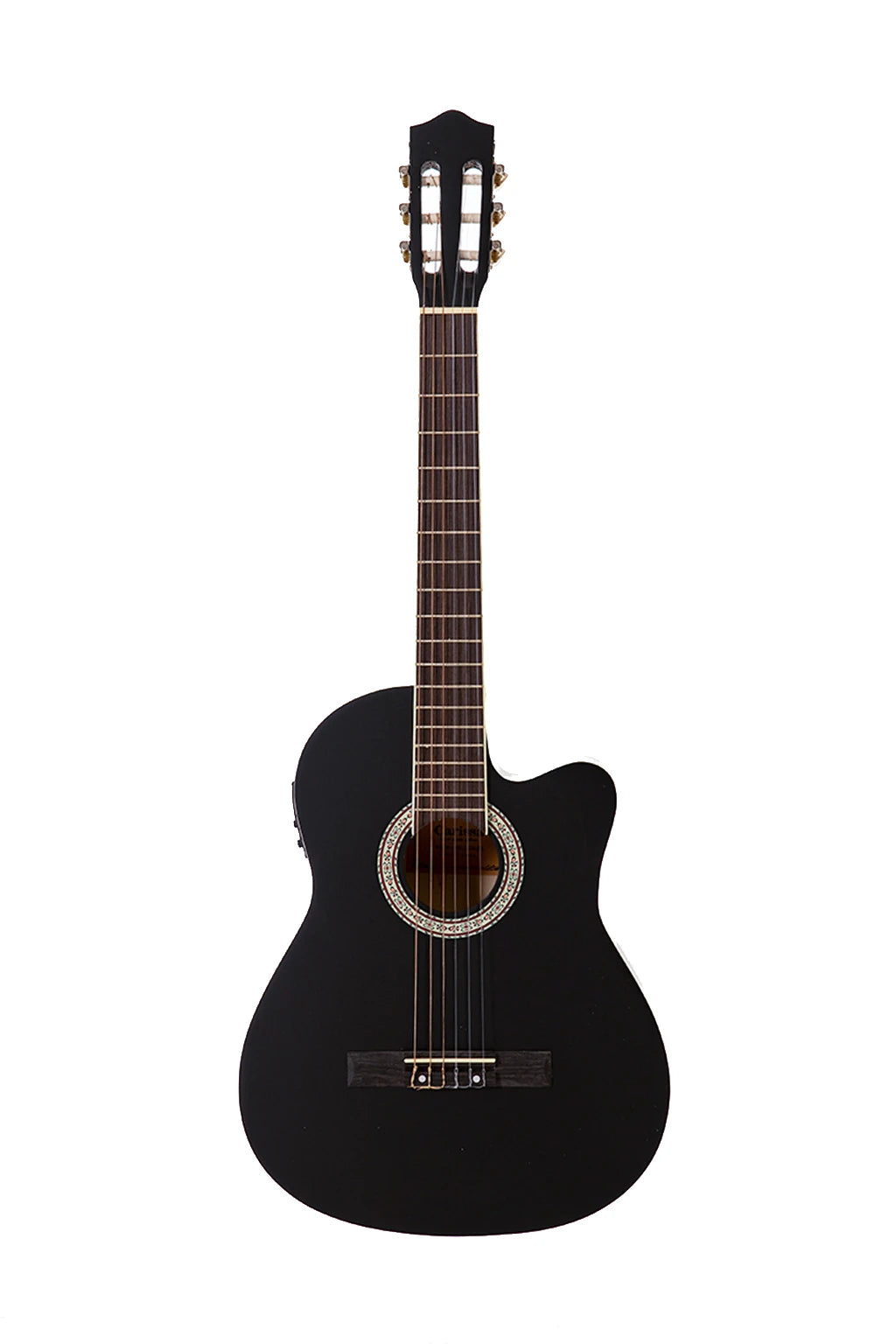 Carissa Cg-155Ce Bk Siyah Elektro Klasik Gitar