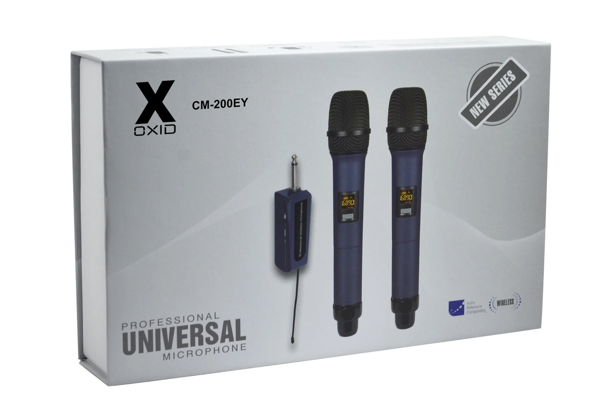 Oxid Cm-200Yy Kablosuz 2 Yaka Kamera Mikrofonu