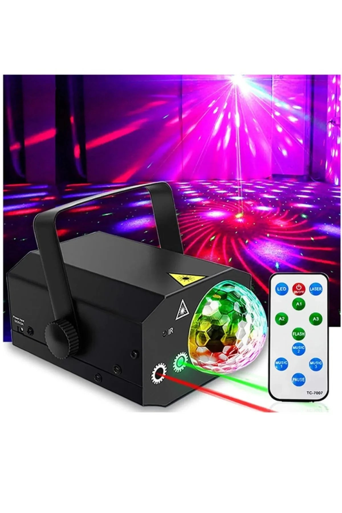 D-Light Ball Lazer Led Light