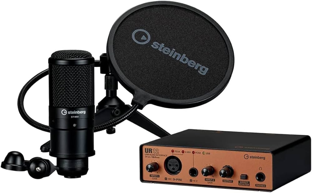 Steinberg UR12 Podcast Starter Pack Kayıt Paketi