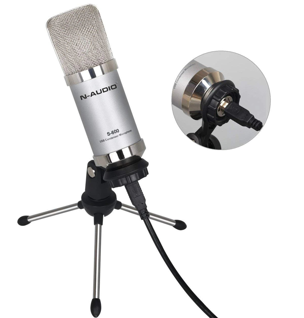 S-600 Usb Condenser Mikrofon