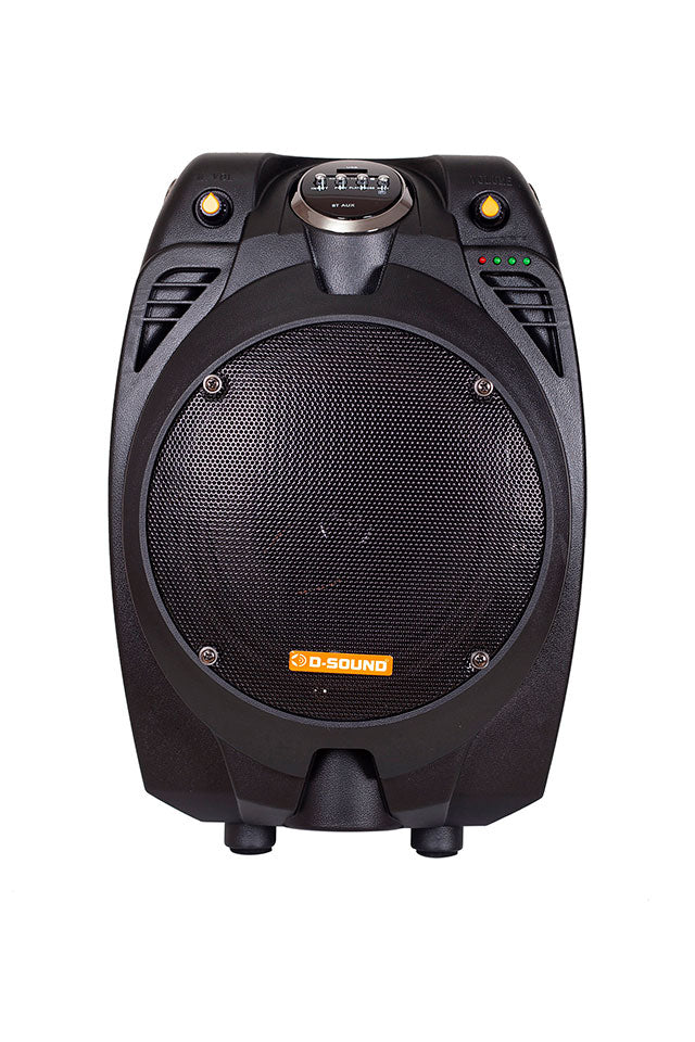 D-Sound Pa-065 130W Siyah Amfi Taşınabilir Şarjlı Hoparlör