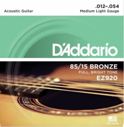 Daddario Ez-920 Akustik 012 Takım Tel