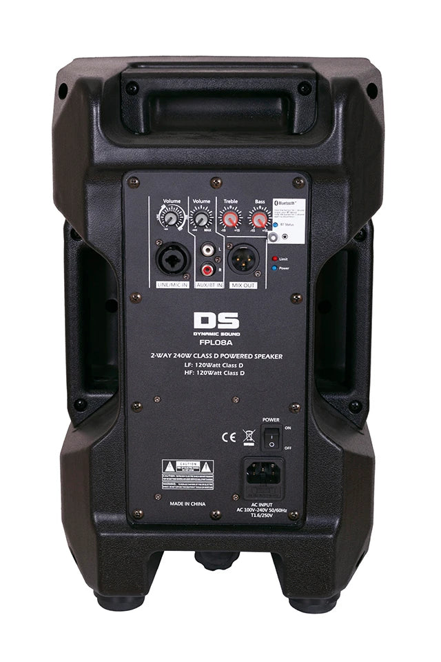 D-Sound Fpl-08A Active Speaker 200 Watt