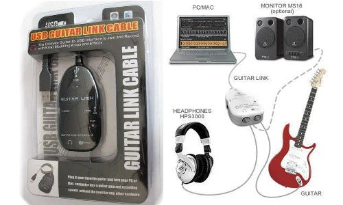 Usb Gitar Guitar Link Kablosu
