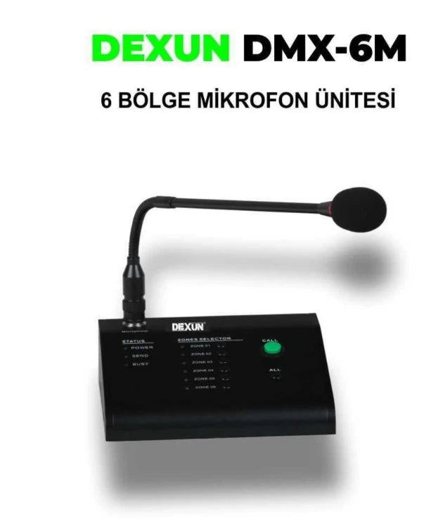 Dexun DMX-6M Microphone Unit