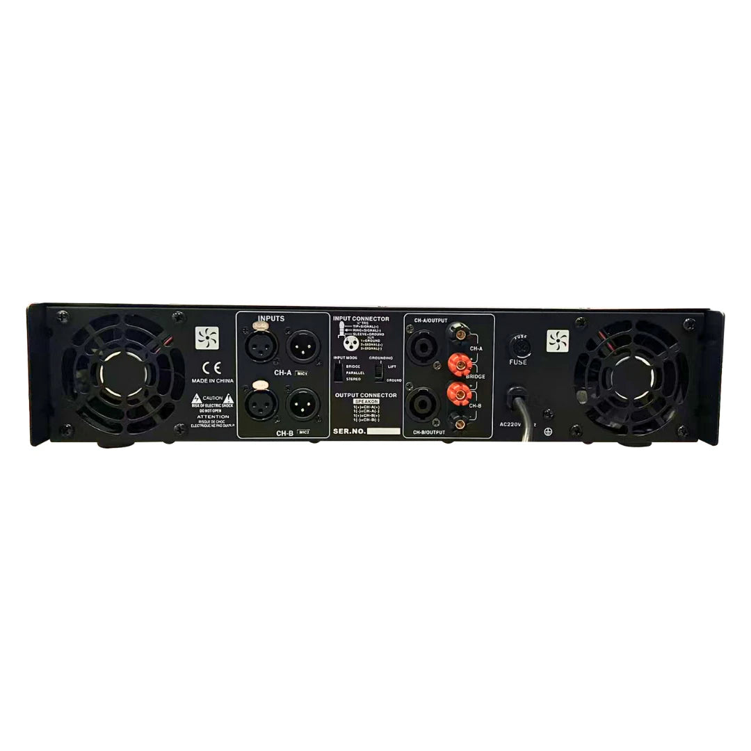 Bofmann TP-2000S 2x1000 Watt Profesyonel Stereo Amplifikatör
