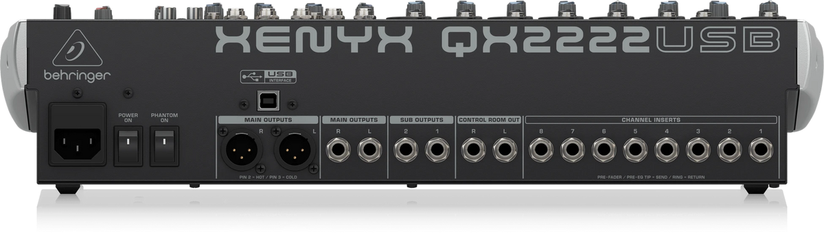 Behringer Xenyx Qx2222Usb 22 Kanal Efektli Mikser