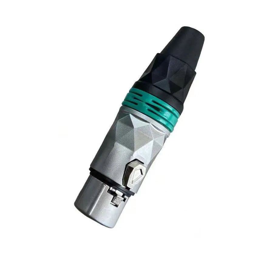 Notel SH7602 3 Pin XLR Dişi Fiş Krom Kaplama