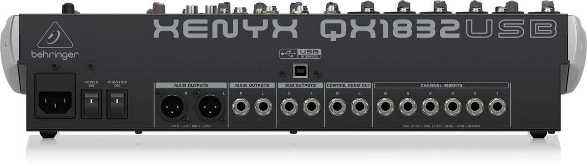 Behringer Xenyx Qx1832Usb 18 Kanal Efektli Mikser