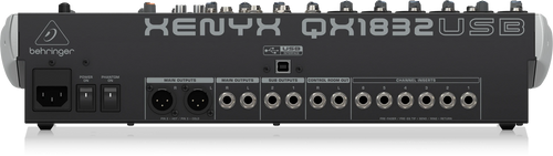 Behringer Xenyx QX1832USB 18-Channel Mixer with Effects