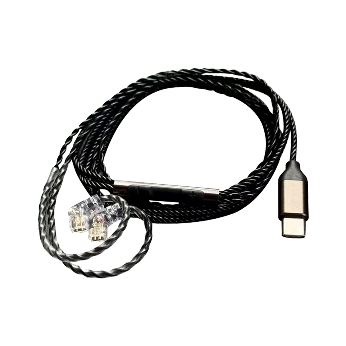 CCA KZ JT2 Type-c Kulaklık Kablosu H-Pin Kablo (Mikrofonsuz)