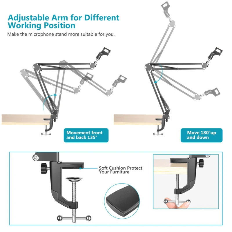 D-Stand Rs-39 50Cm Kablolu Recording Microphone Stand