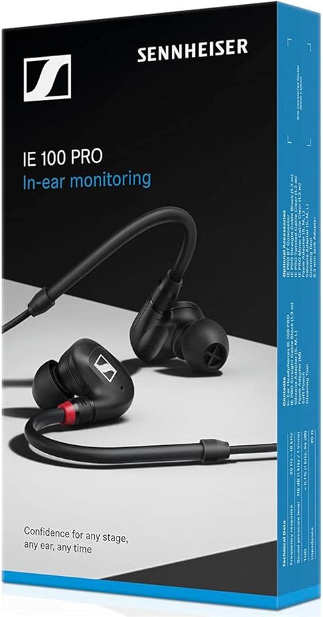 Sennheiser IE 100 PRO Kulak İçi Monitör Kulaklık (Siyah)