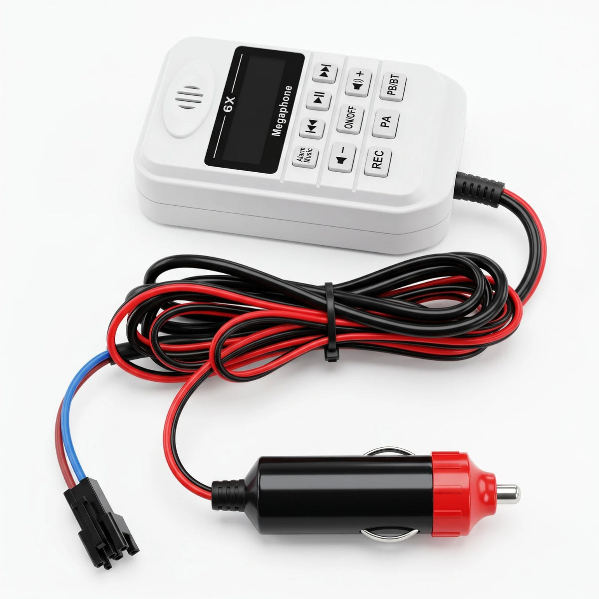 Notel PZ55 12-90 V Bluetooth Ve USB Özellikli Ses Kayıtlı Pazarcı Amfisi