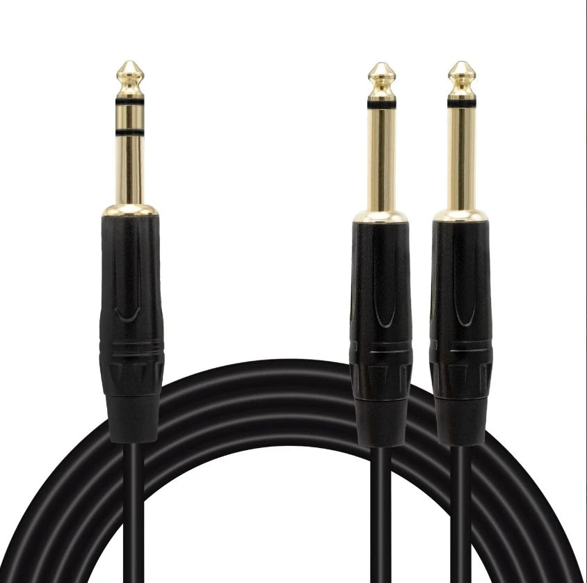 Kretz Ld390B 2X 6 3 Mm Mono Erkek - 6 3 Mm Stereo Erkek 3 Metre Kablo 20164