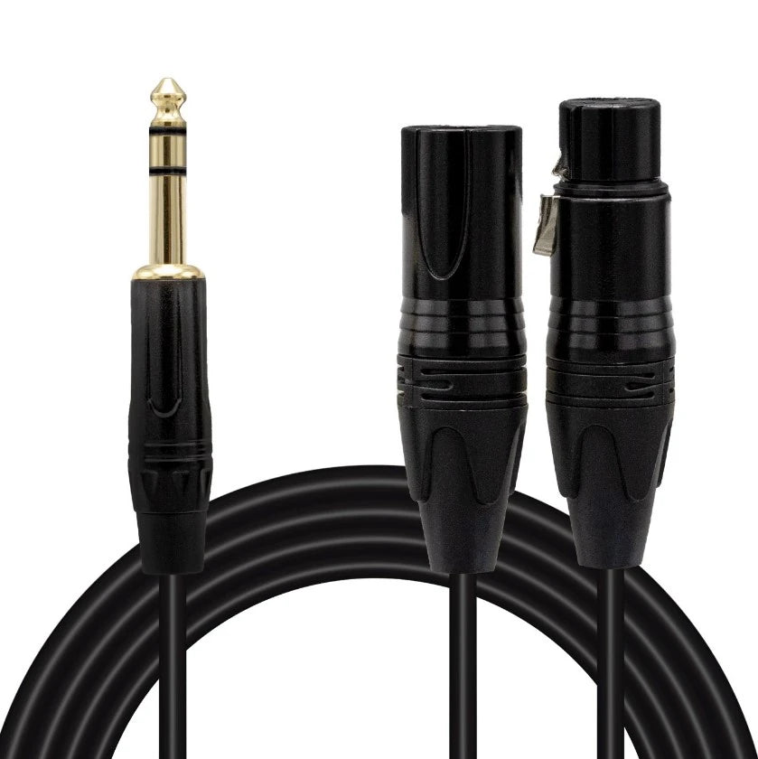 Kretz Ld390A Canon Erkek Dişi - 6 3 Mm Stereo Erkek 3 Metre Kablo 20166