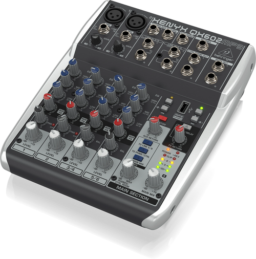 Behringer QX602MP3 6 Kanal Mp3'lü Mikser