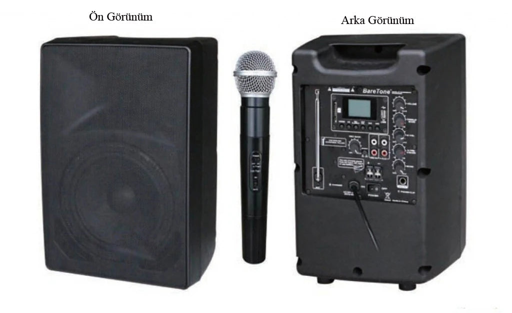 D-Sound Max-06Pa Taşınabilir Şarjlı Hoparlör