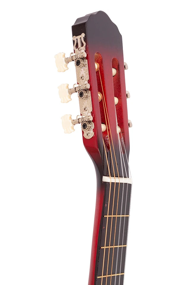 Madrid Mcg-125 Rds-Kırmızı Siyah 39 Klasik Gitar Tam Boy