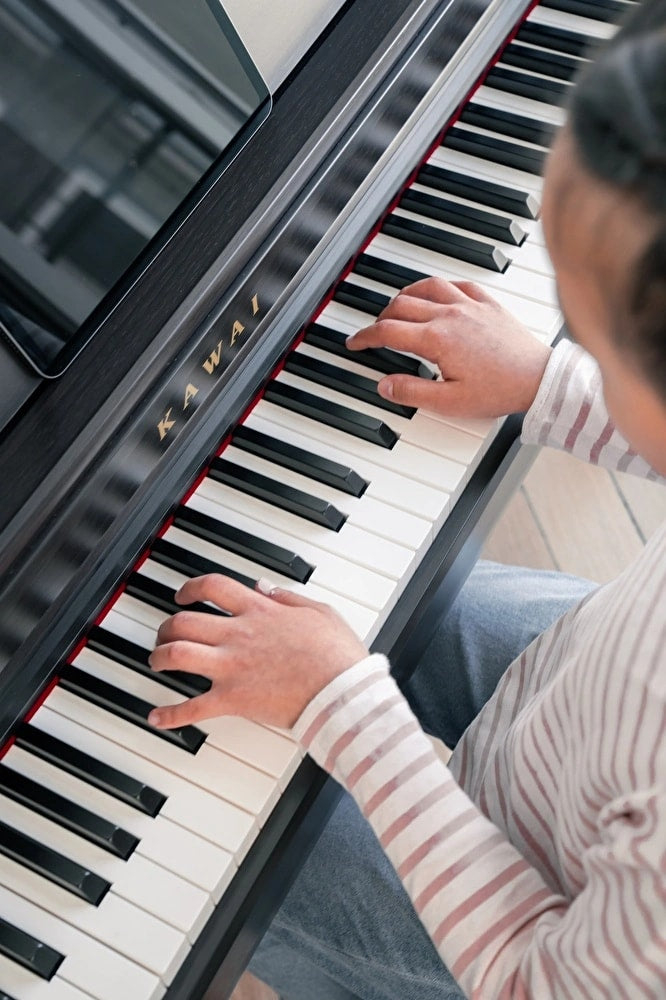 KAWAI CN201R Gül Ağacı Dijital Duvar Piyanosu (Tabure & Kulaklık Hediyeli)