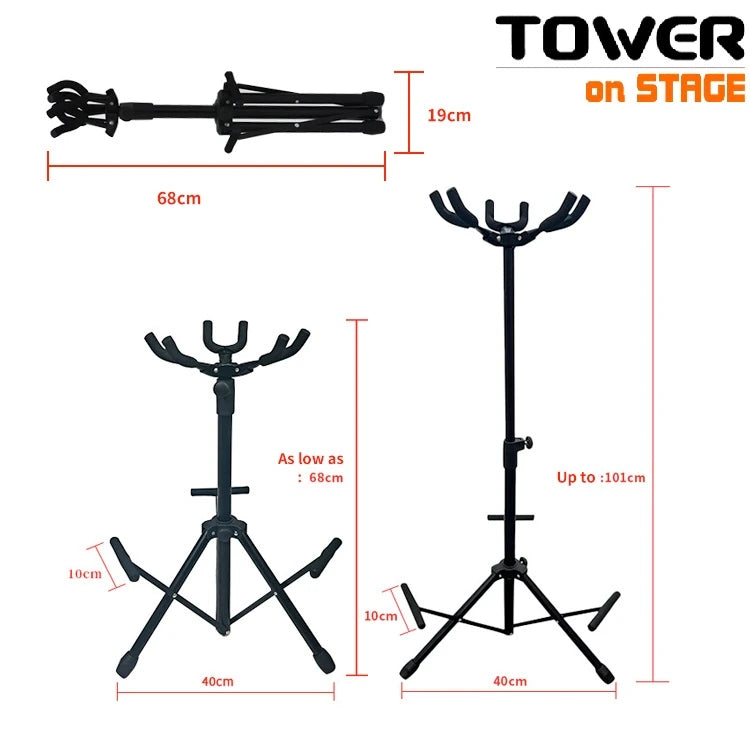 Tower Gs-33 Çoklu 3'lü (Üç) Gitar Standı Sehpası