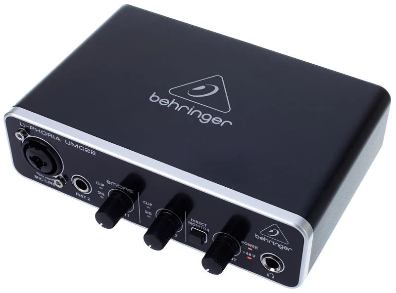 Behringer Umc22 Midas Mikrofon Preamfi 2 X 2 Usb Ses Kartı