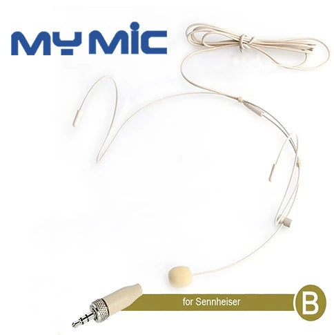 Z-1810B Headset Mikrofon 3 5Mm Female-Screw Jack(Sennheiser Type)