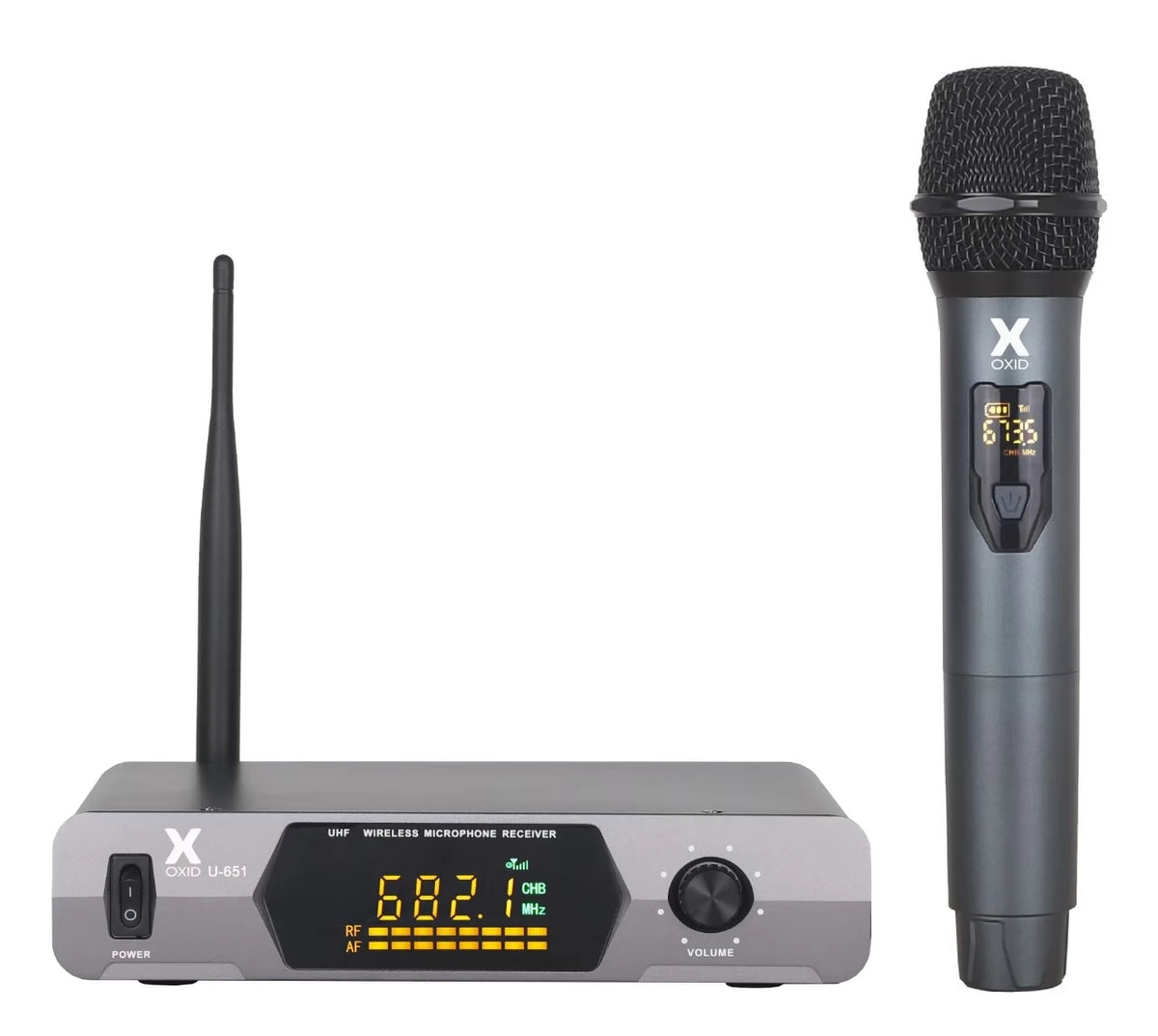 Oxid Uhf U-651E Telsiz Mikrofon