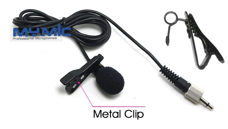Yaka Mikrofonu 3 5Mm Famale-Screw Jack(Sennheiser Uyumlu)Mono