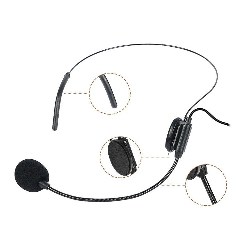S-301C Head Set Mikrofon Mini 3Pin Xlr Plug(Akg Type