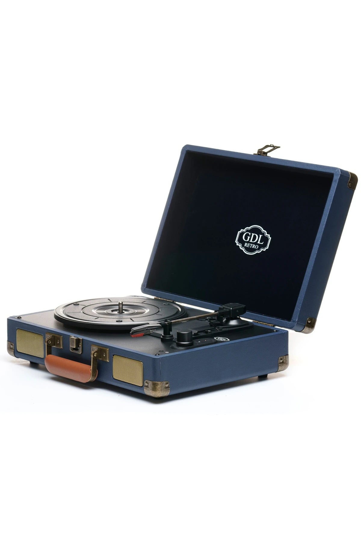 Gdl Retro Çanta Pikap T317B Lacivert (Bluetooth-Şarjlı)