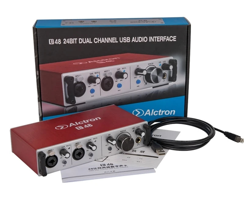 Alctron U48 Usb 2 Kanal Ses Kartı