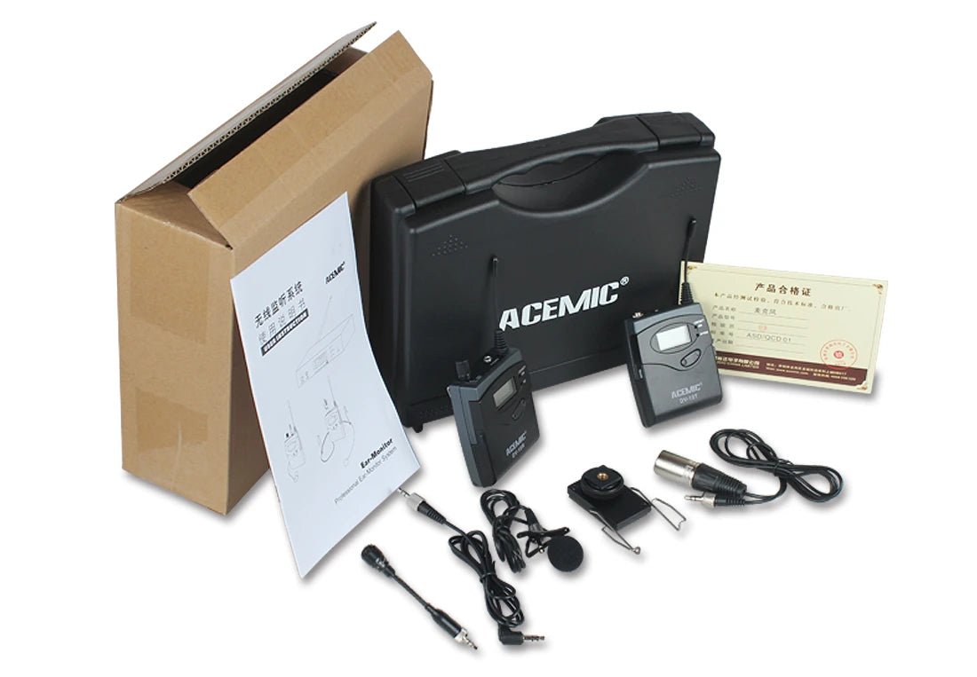 Acemic Dv-10 Yaka Wireless Camera Microphone System