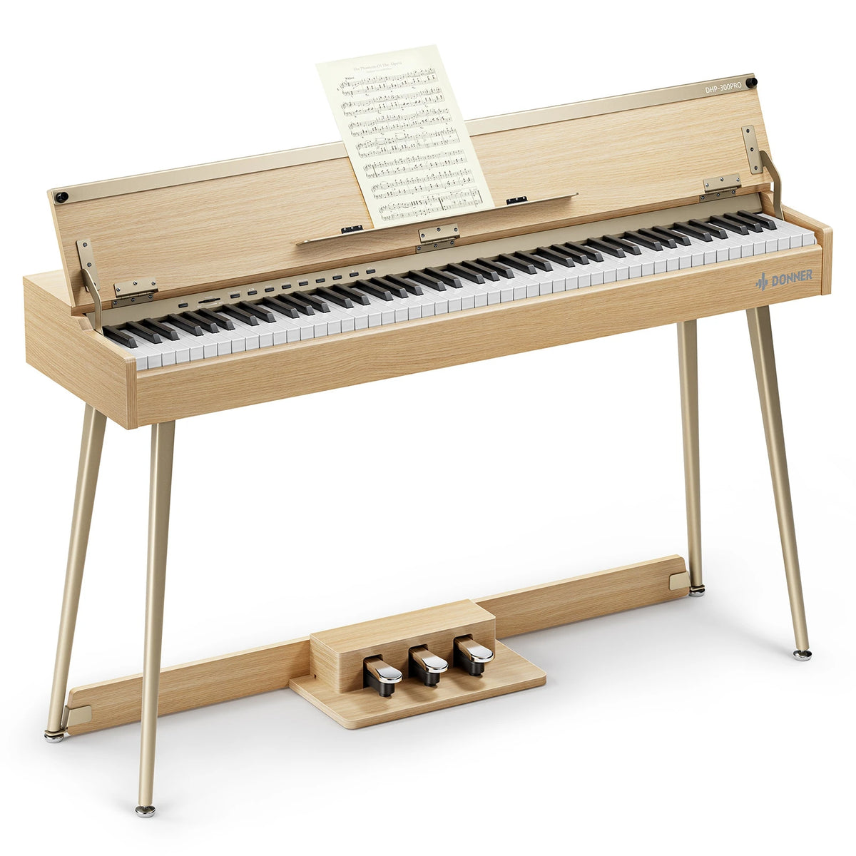 Donner DHP-300 Pro Dijital Piyano (Beige)