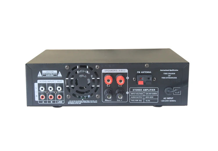 D-Sound Pa-200 stereo Mixer Amplifier