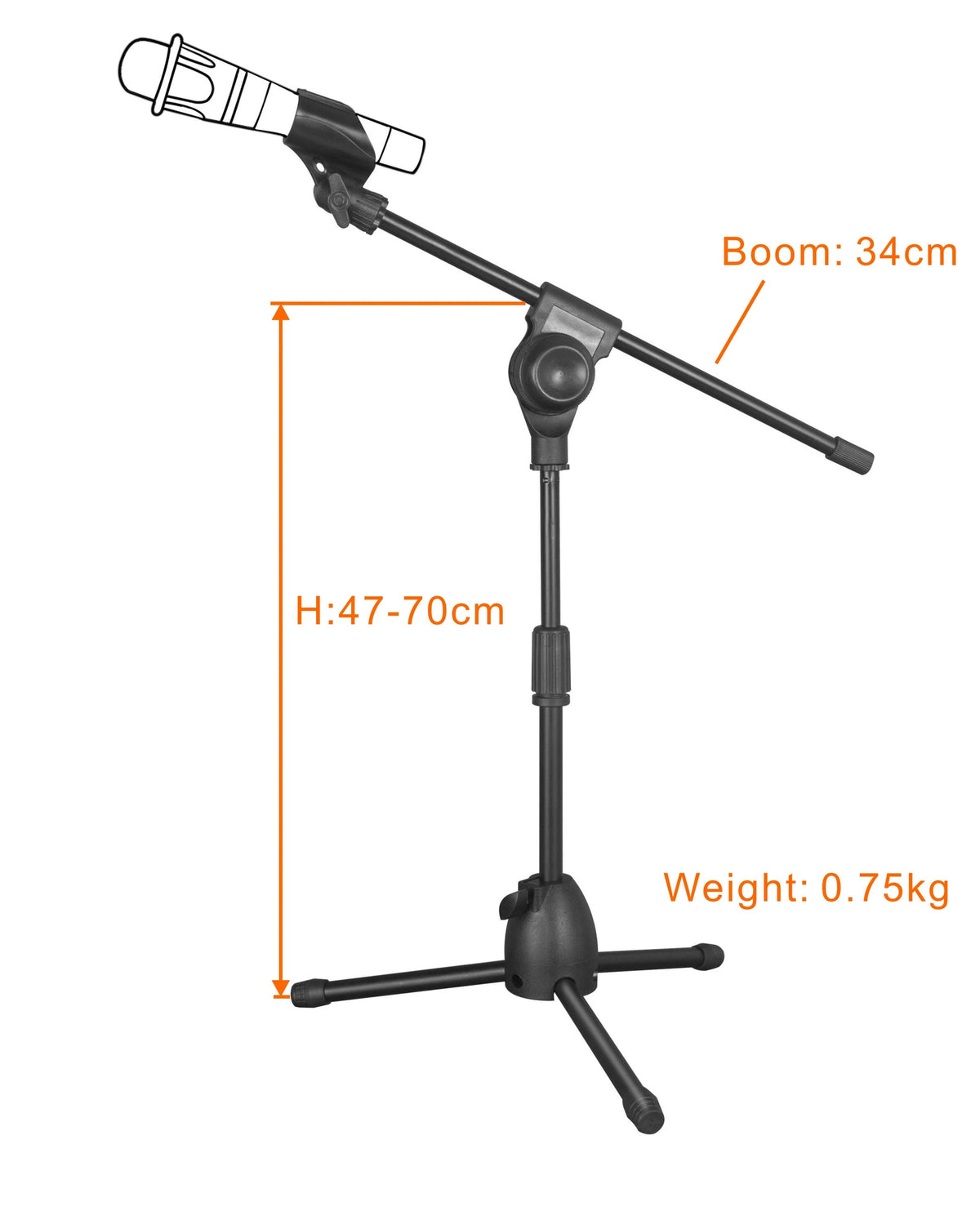 Tower Sm-02E Akrobat Enstrüman Mikrofon Stand