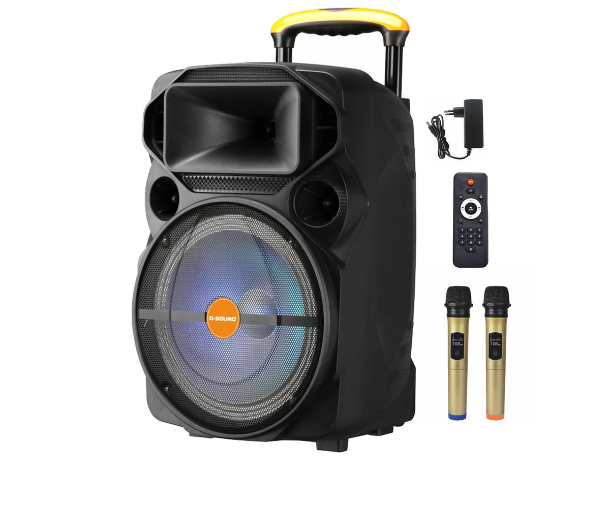D-Sound Xp-15Pa 15 Taşınabilir Şarjlı Hoparlör