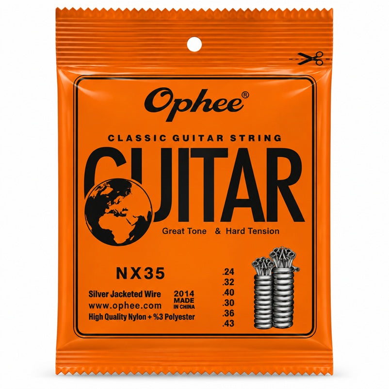 Orphee Nx-35 Klasik Gitar Hard Tension Takım Tel